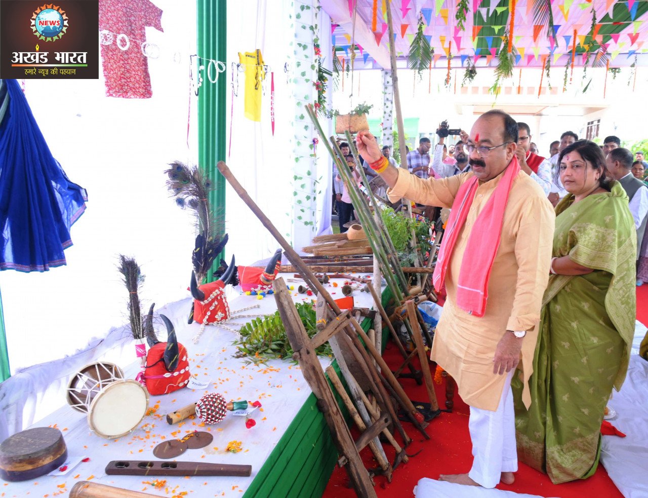 Deputy Chief Minister Arun Sao