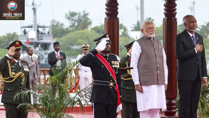 PM Modi attends Independence Day celebrations of Maldives