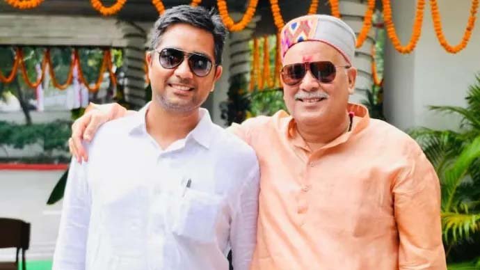 bhupesh baghel and chaitnaya baghel