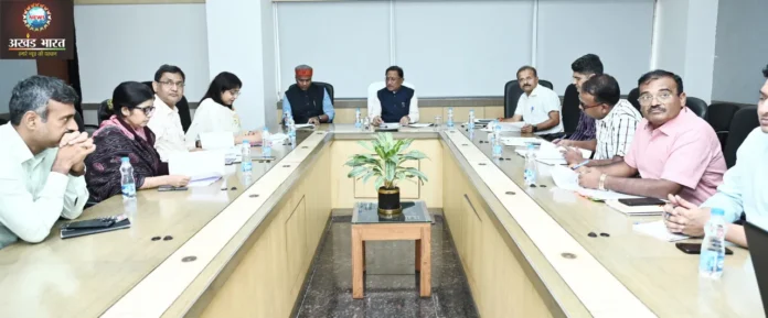 Chief Minister in the meeting of Forest and Climate Change Department Forest and Climate Department