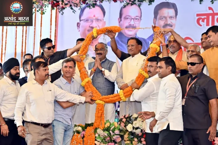 Gift of development works worth Rs 241.50 crore given to Bhilai residents मुख्यमंत्री