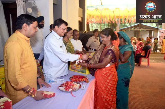 More than 10 thousand sisters tied Rakhi Raksha Bandhan