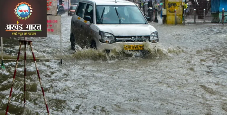 Heavy rain in mumbai