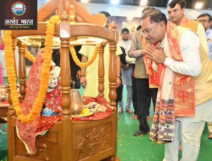 Chief Minister participated in various Garba festivals मुख्यमंत्री विष्णुदेव साय