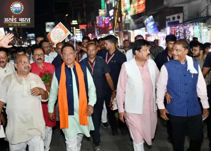 Chief Minister reached the market to take stock of the GST Savings Festival मुख्यमंत्री विष्णुदेव साय