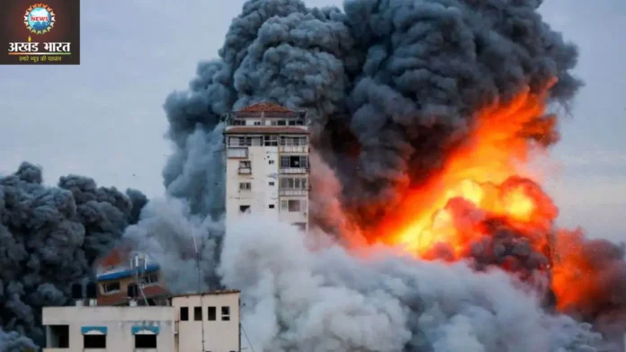 Israeli attack on Gaza इजरायल