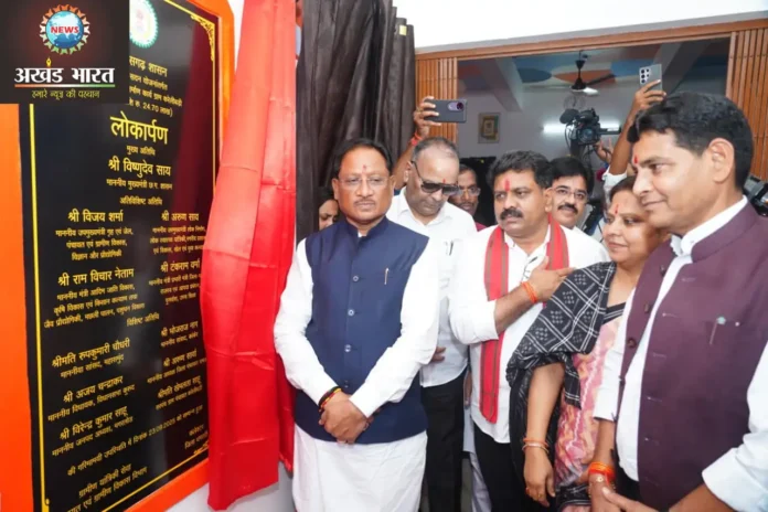 The Chief Minister inaugurated 51 Mahatari Sadans at Kareli Badi in Dhamtari
