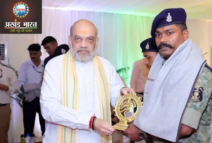 Union Home Minister Amit Shah honored the soldiers