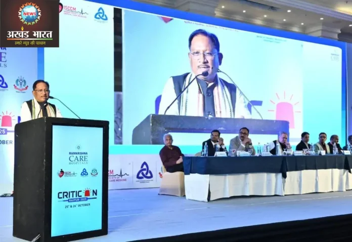 Affordable and quality healthcare is the priority of the government मुख्यमंत्री विष्णुदेव साय