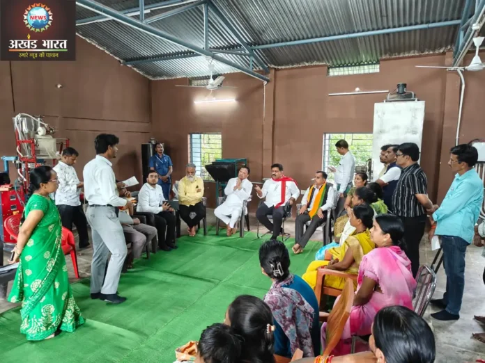 Deputy Chief Minister inspected the Growth Center of Turenar उपमुख्यमंत्री विजय शर्मा