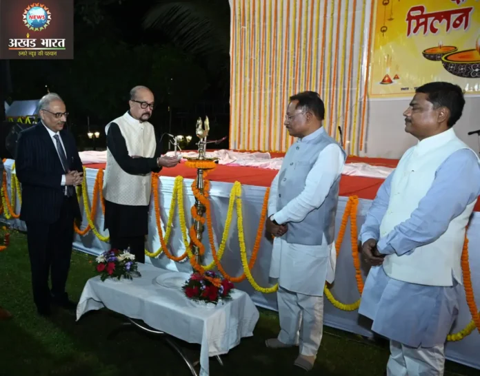 Diwali get-together organised at Raj Bhavan दीपावली मिलन