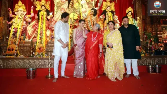 Durga Puja celebrations seen in Bollywood बॉलीवुड