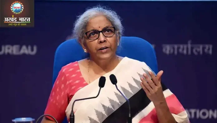 Finance Minister Nirmala Sitharaman वित्तमंत्री निर्मला सीतारमण