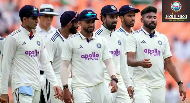 Indian team अहमदाबाद टेस्ट
