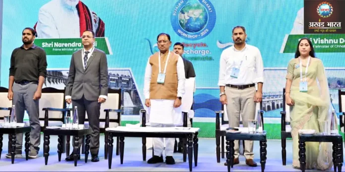 Our future will be secured by water conservation with public participation मुख्यमंत्री विष्णुदेव साय