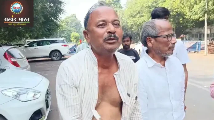RJD leader wept bitterly after tearing his kurta बिहार विधानसभा चुनाव