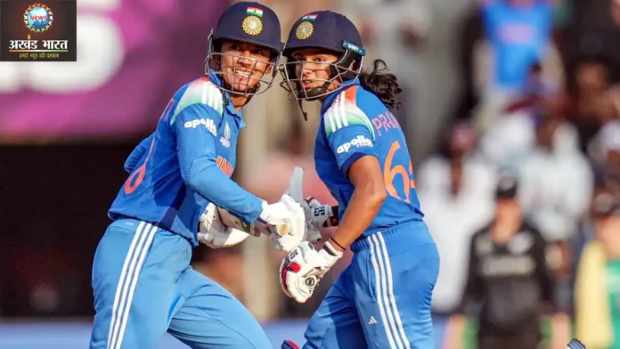 Smriti Mandhana and Pratika Rawal विमेंस वर्ल्डकप