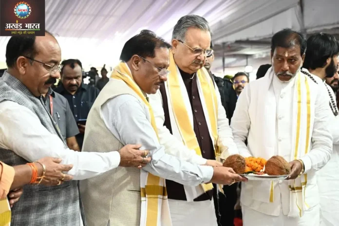 We will develop Chhattisgarh by following the ideals of Guru Ghasidas Baba मुख्यमंत्री विष्णुदेव साय