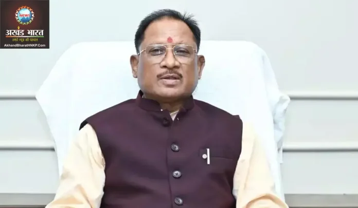 मुख्यमंत्री विष्णुदेव साय