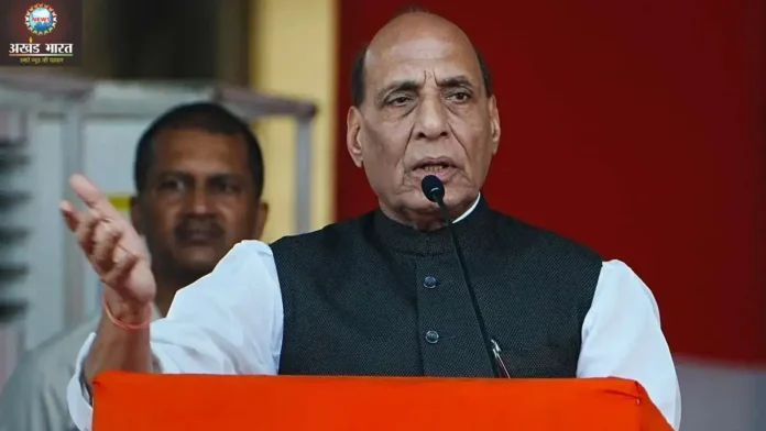 रक्षामंत्री राजनाथ सिंह