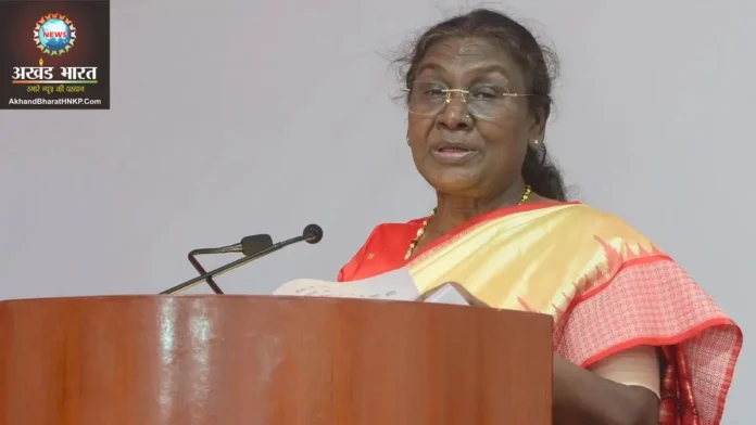 राष्ट्रपति द्रौपदी मुर्मू