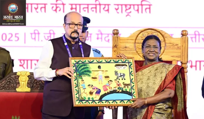 राष्ट्रपति श्रीमती द्रौपदी मुर्मु