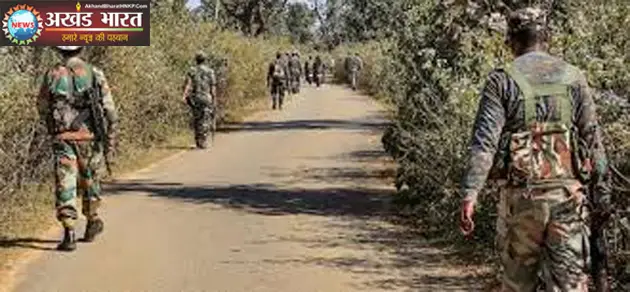 Security forces laid siege and killed one Naxalite जगदलपुर