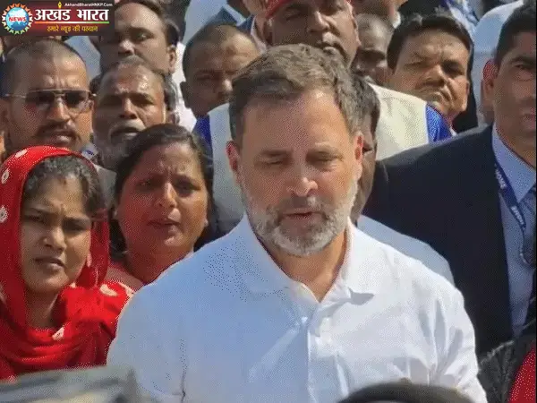 Rahul Gandhi reached Indore राहुल गांधी