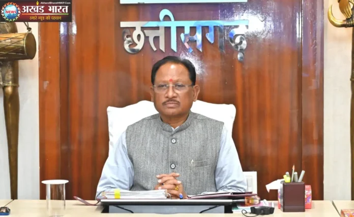 मुख्यमंत्री विष्णुदेव साय