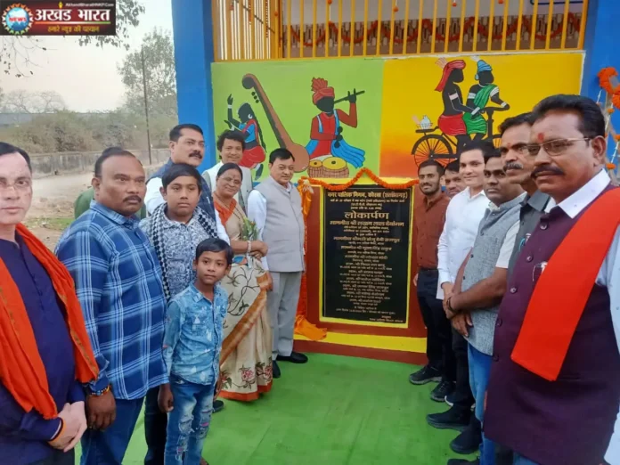 उपक्रम मंत्री लखनलाल देवांगन