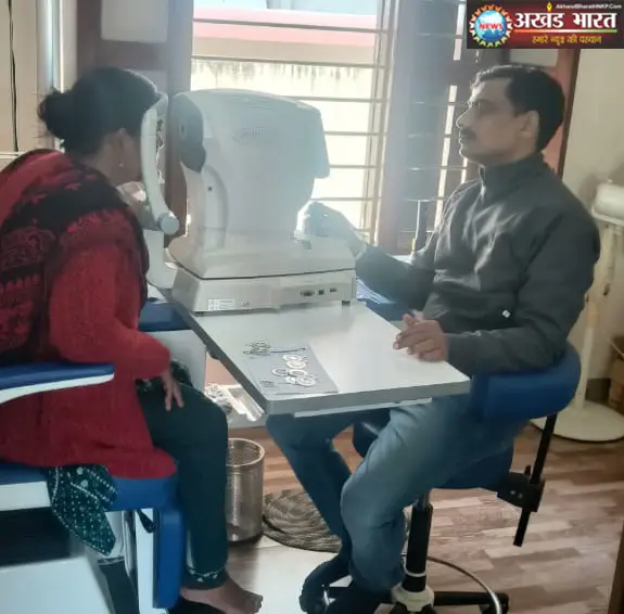 Free eye check-up for 186 patients