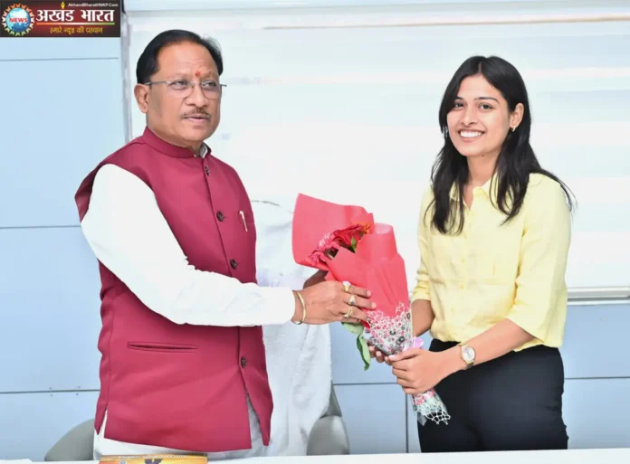 Taking inspiration from Supriya, the youth should move forward towards their goals मुख्यमंत्री विष्णुदेव साय