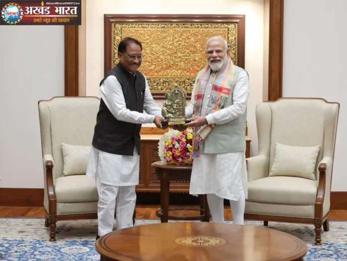 Chief Minister Sai invited Prime Minister Modi
