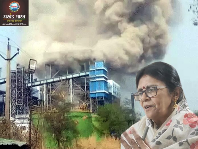 Negligence in safety led to loss of lives of workers सांसद ज्योत्सना चरणदास महंत