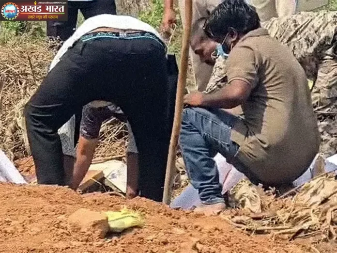 Tent businessman killed and buried for the sake of a gold ring टेंट कारोबारी