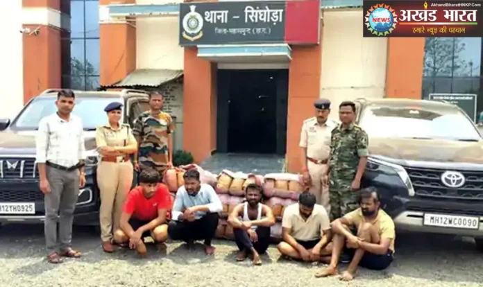 They were carrying marijuana worth Rs 1.5 crore hidden in luxury cars गांजा