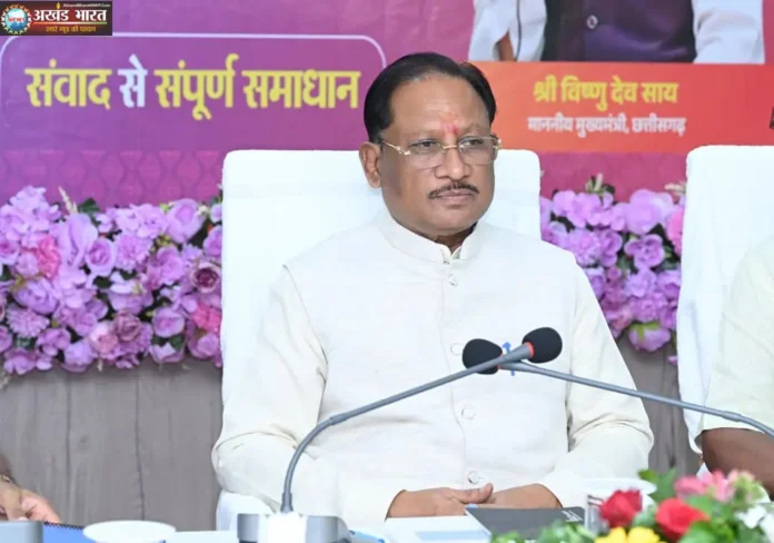 मुख्यमंत्री विष्णुदेव साय