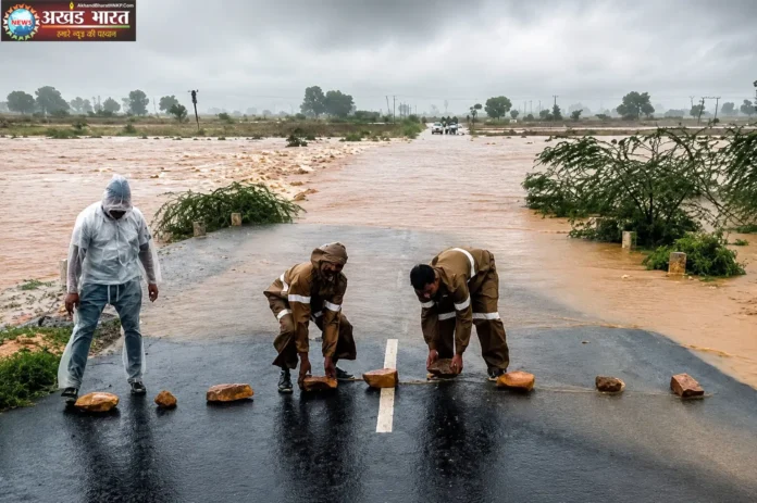 मूसलाधार बारिश