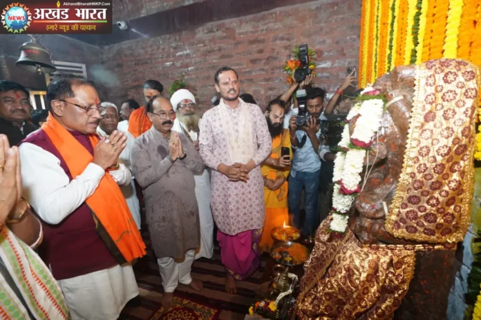 Participated in Kanya Pujan मुख्यमंत्री विष्णुदेव साय