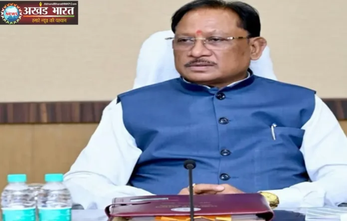 chiefminister vishnudev sai मुख्यमंत्री विष्णुदेव साय