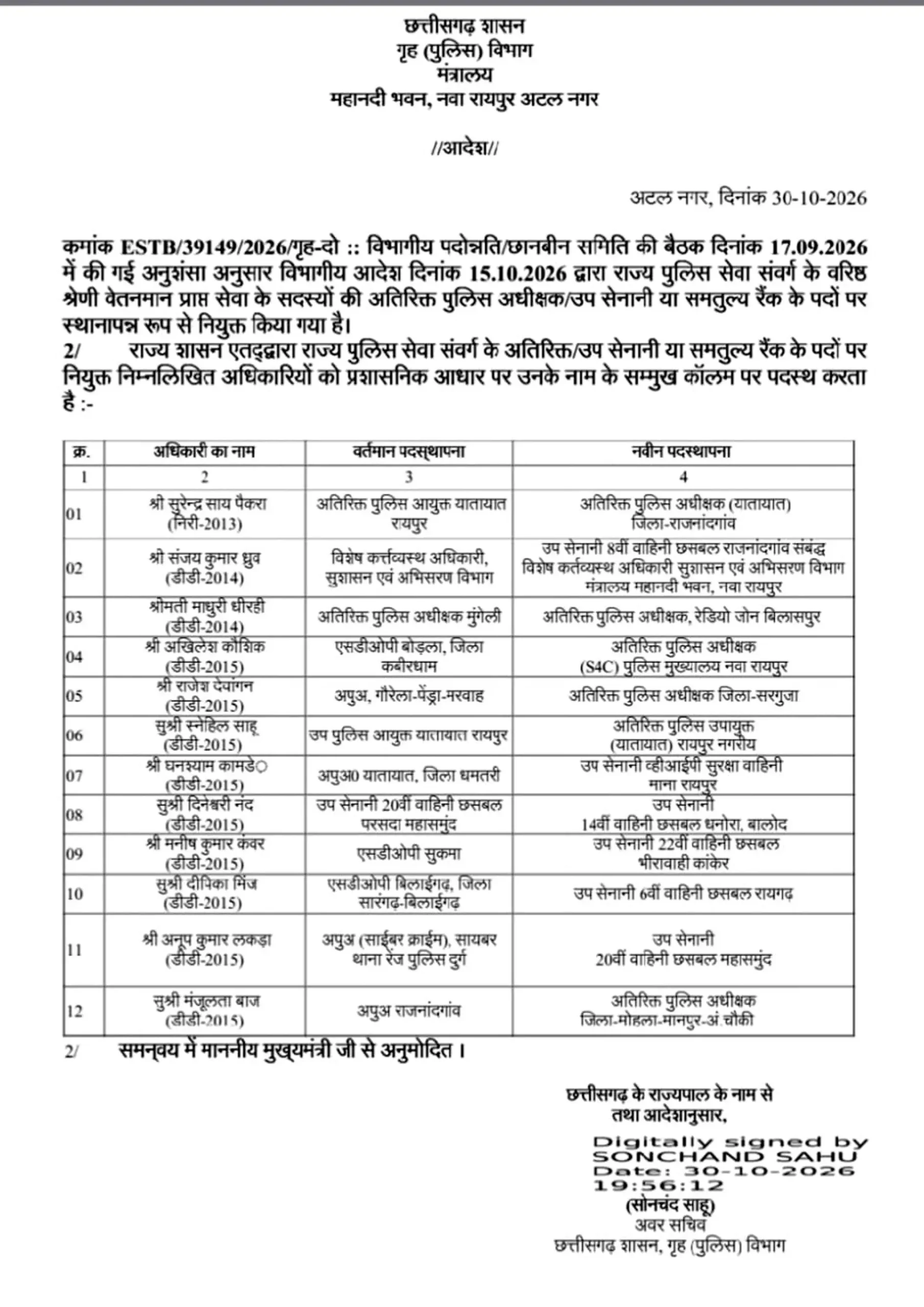पुलिस प्रशासन