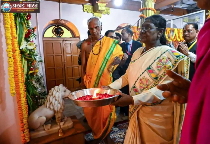 राष्ट्रपति श्रीमती द्रौपदी मुर्मु